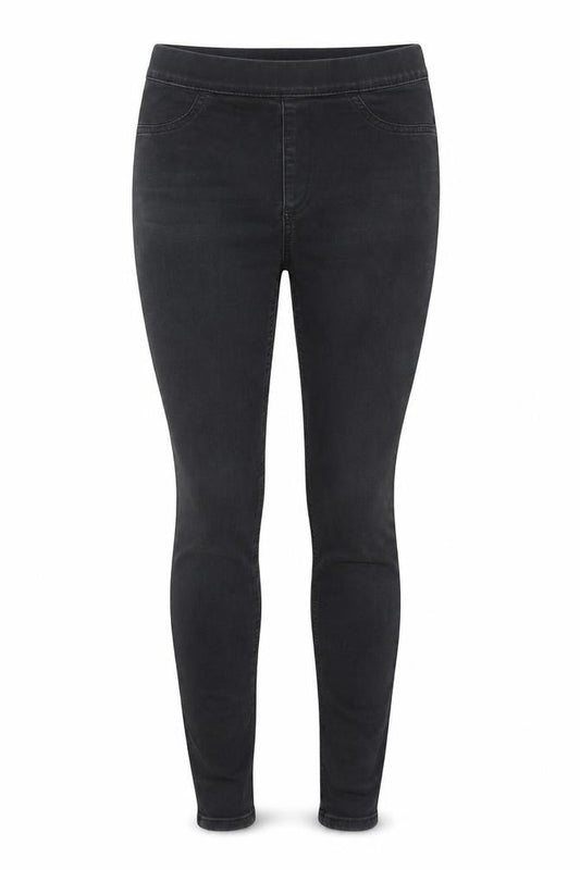 Marks & Spencer Womens Black Cotton Jegging Jeans Size 10 L30 in Regular