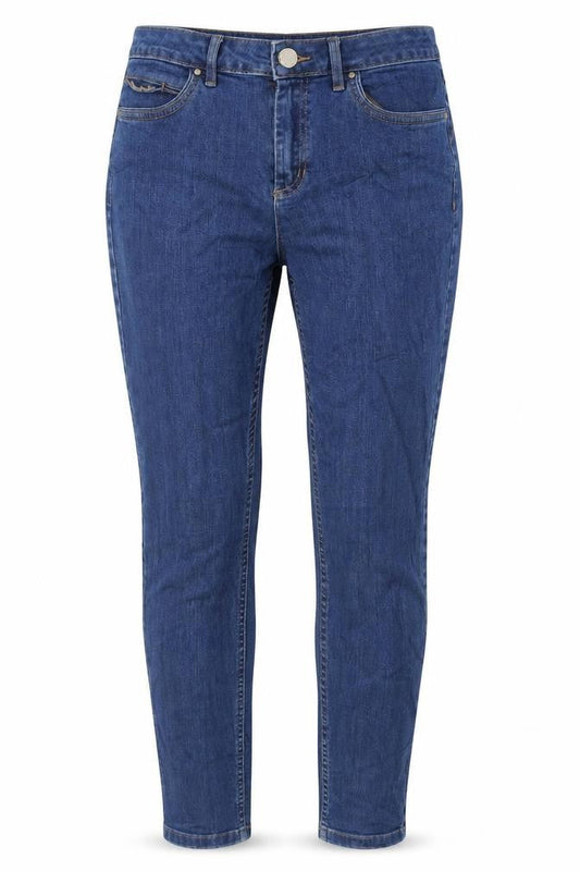Marks & Spencer Womens Black Cotton Skinny Jeans Size 12 L27 in Regular Zip