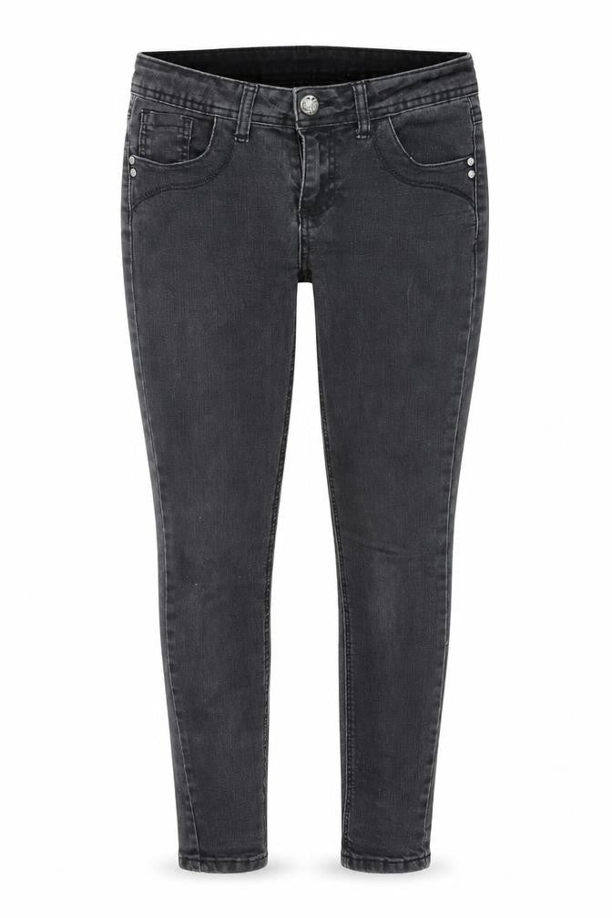 Denim & Co. Womens Black Cotton Skinny Jeans Size 10 L30 in Regular Zip