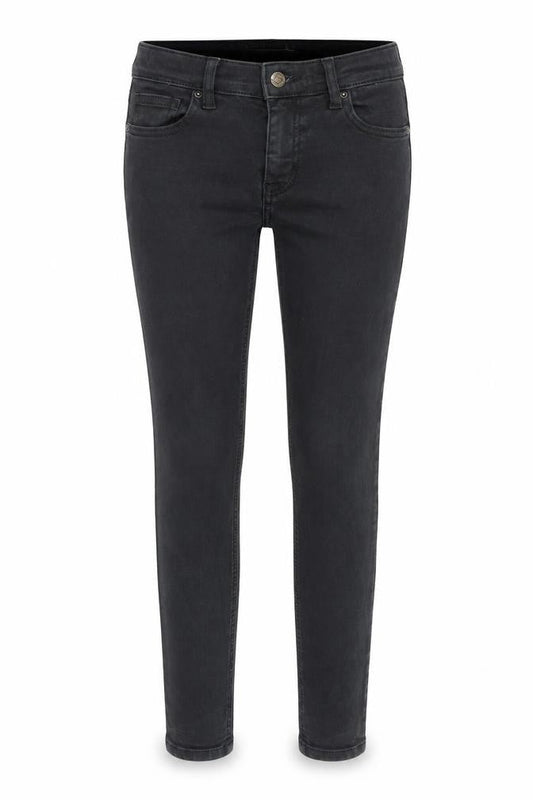 Topshop Womens Black Cotton Skinny Jeans Size 26 in L32 in Regular Zip - Pockets