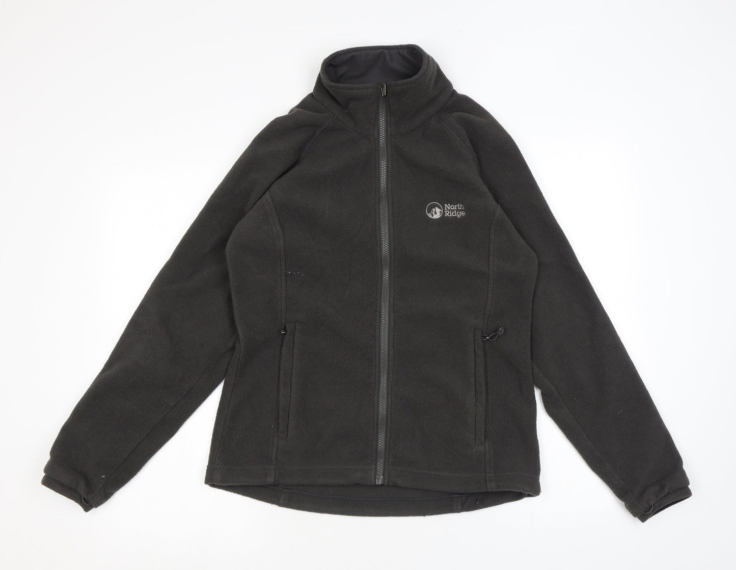 North Ridge Womens Grey Jacket Size 12 Zip