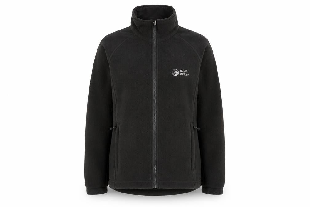 North Ridge Womens Grey Jacket Size 12 Zip