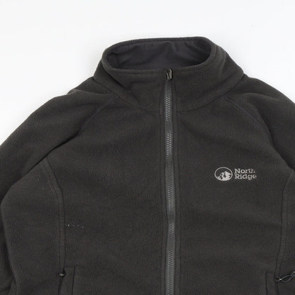 North Ridge Womens Grey Jacket Size 12 Zip