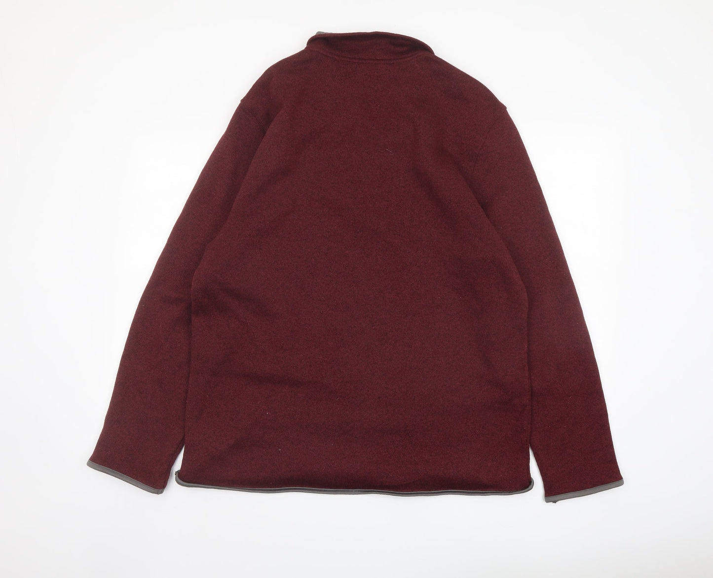 IZOD Mens Red Polyester Pullover Sweatshirt Size L