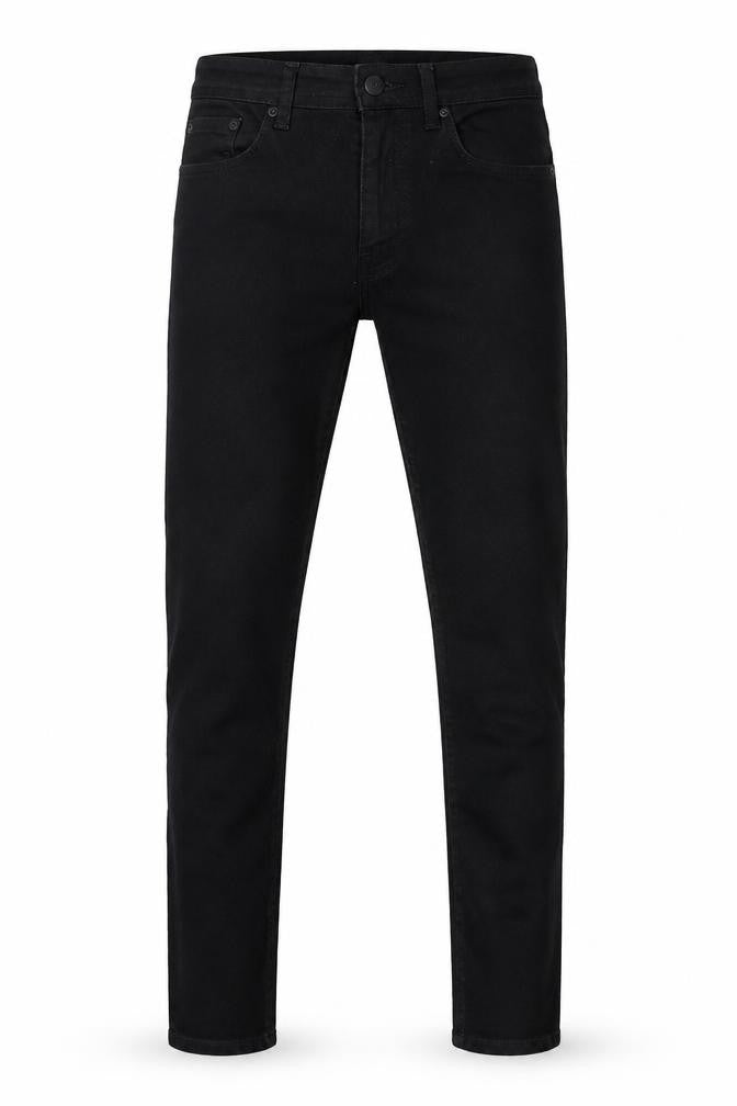 Burton Mens Black Cotton Skinny Jeans Size 28 in L24 in Regular Zip