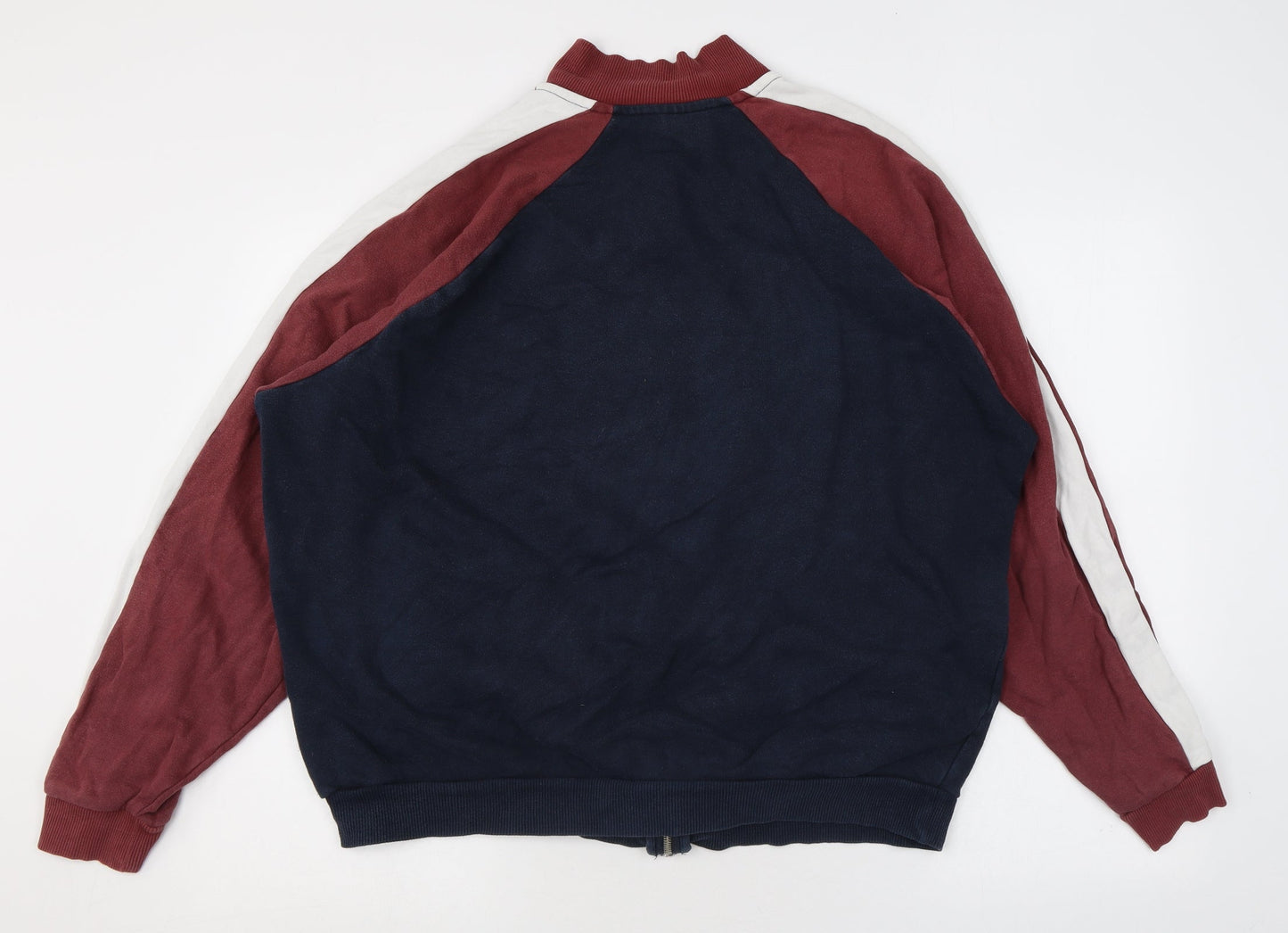ASOS Mens Blue Cotton Full Zip Sweatshirt Size M