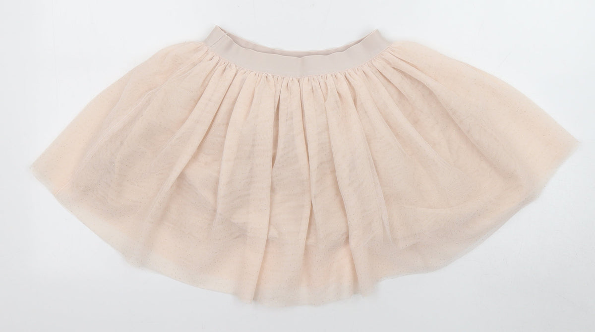 Gap Girls Pink Polyester Skater Set Size 10 Years Regular Pull On - Elastic Waist