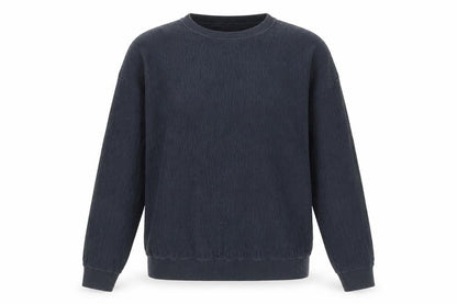 John Lewis Womens Blue Crew Neck Cotton Pullover Jumper Size S