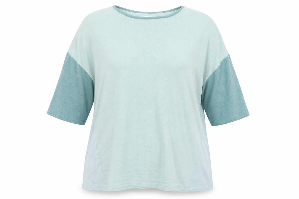Capsule Womens Green Round Neck Rayon Pullover Jumper Size 20 - Size 20-22, Pockets