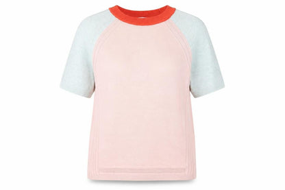 Next Womens Pink Round Neck Viscose Pullover Jumper Size 14