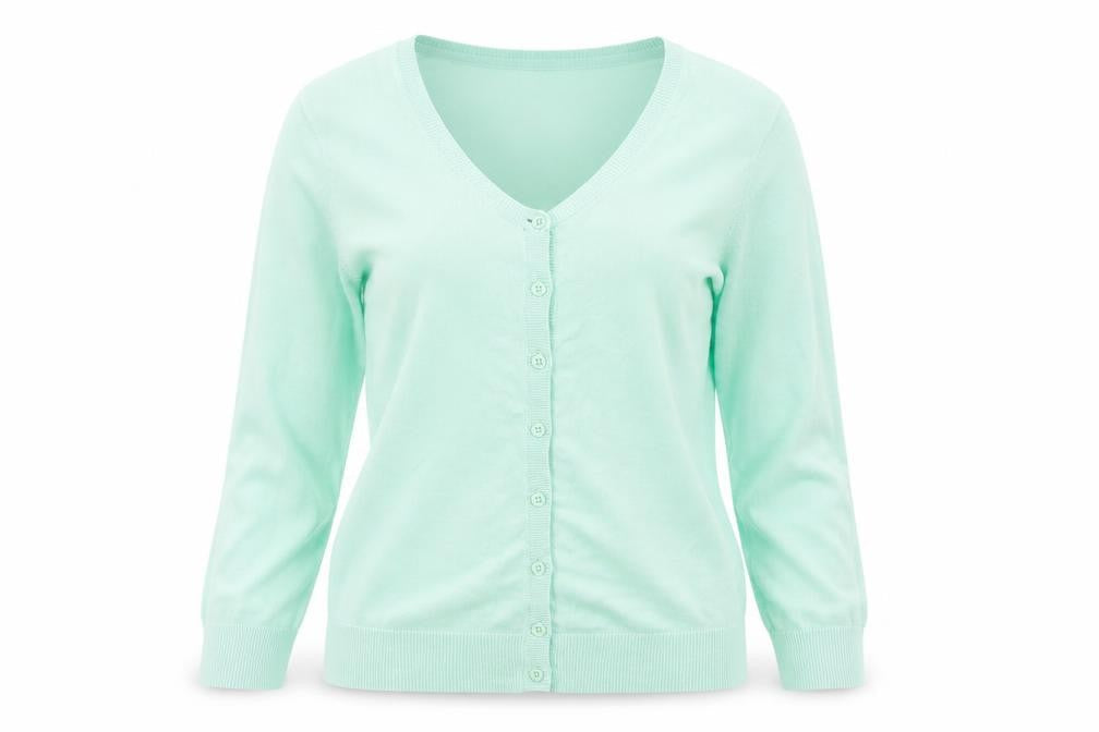 Gap Womens Green Round Neck Cotton Cardigan Jumper Size S