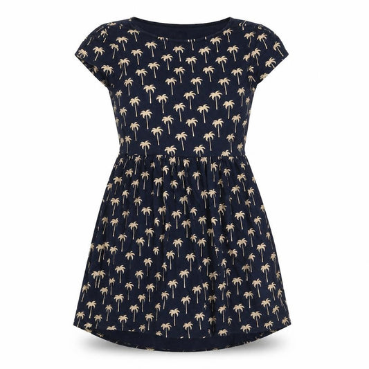 Zara Womens Blue Geometric Viscose A-Line Size S Round Neck Pullover