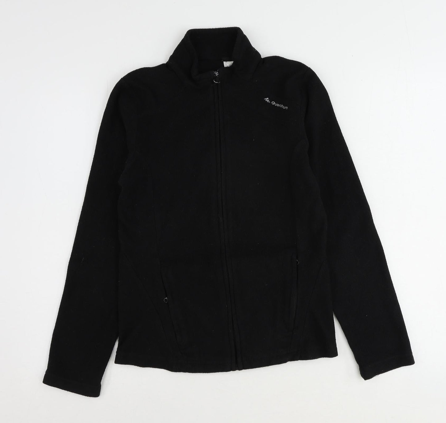 Quechua Womens Black Jacket Size XS Zip - Quarter-Zip