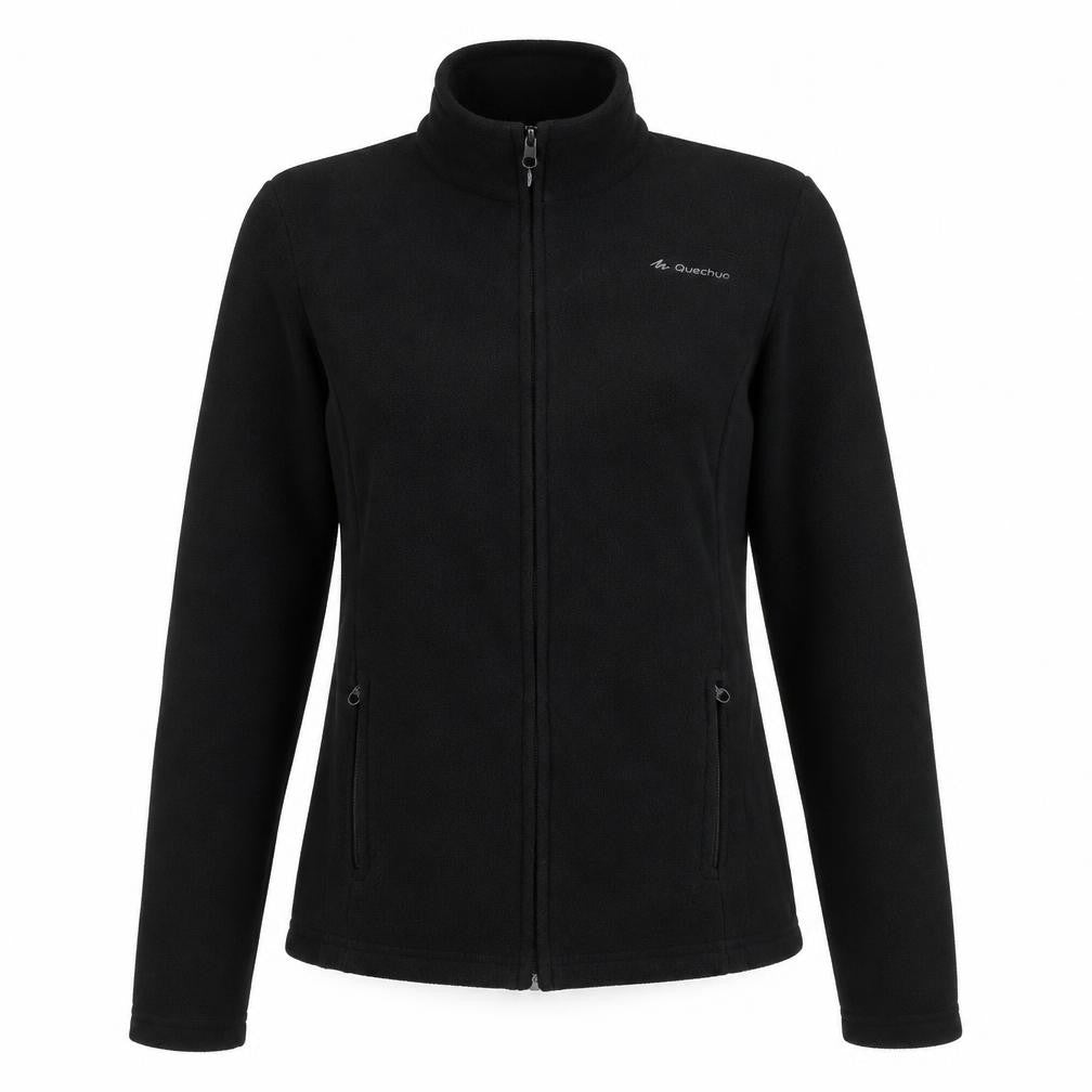 Quechua Womens Black Jacket Size XS Zip