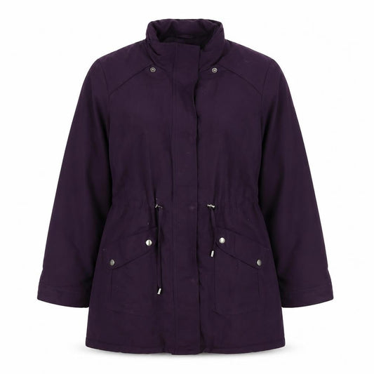 BHS Womens Purple Jacket Size 12 Zip