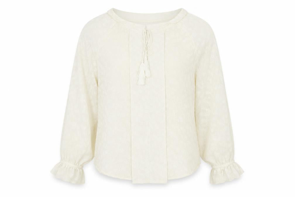 Marks & Spencer Womens Ivory Polyester Basic Blouse Size 6 Halter