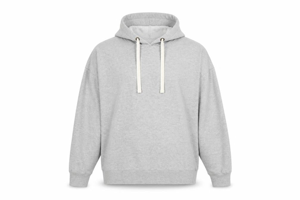 Buffalo Mens Grey Viscose Pullover Hoodie Size XL