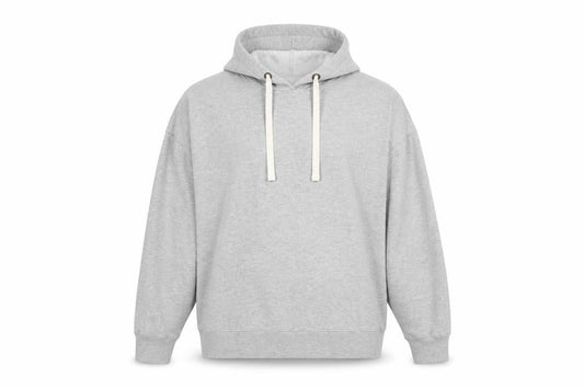 Buffalo Mens Grey Viscose Pullover Hoodie Size XL