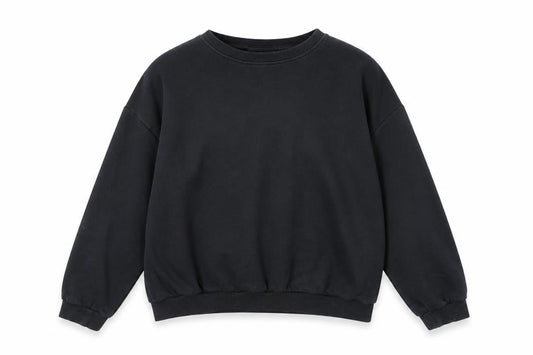 Misspap Womens Black Polyester Pullover Sweatshirt Size M Pullover