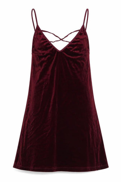 Topshop Womens Red Polyester Mini Size 10 V-Neck Pullover