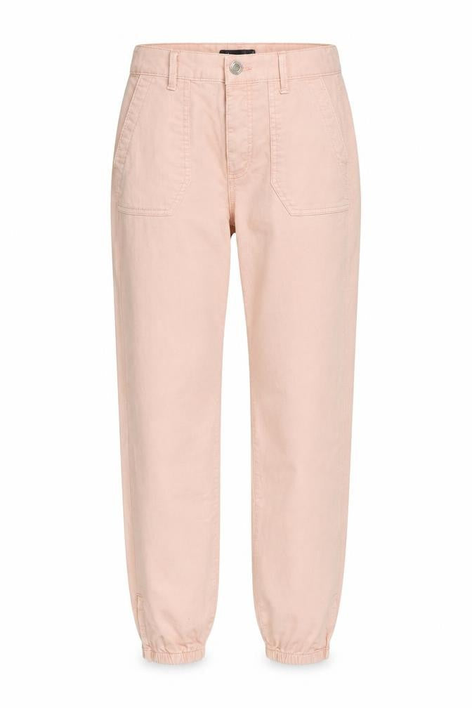 Marks & Spencer Womens Pink Cotton Straight Jeans Size 6 L30 in Regular Zip