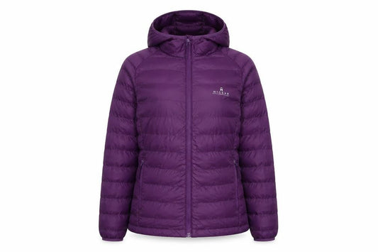 Hi Gear Womens Purple Puffer Jacket Coat Size 10 Zip