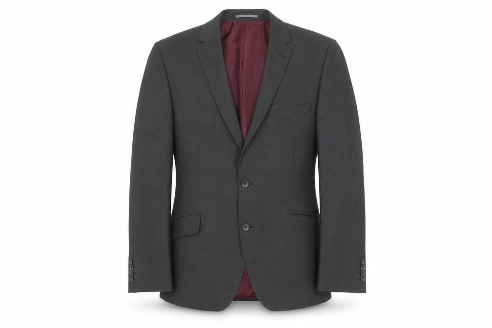 Marks & Spencer Mens Grey Polyester Jacket Blazer Size 44 Regular