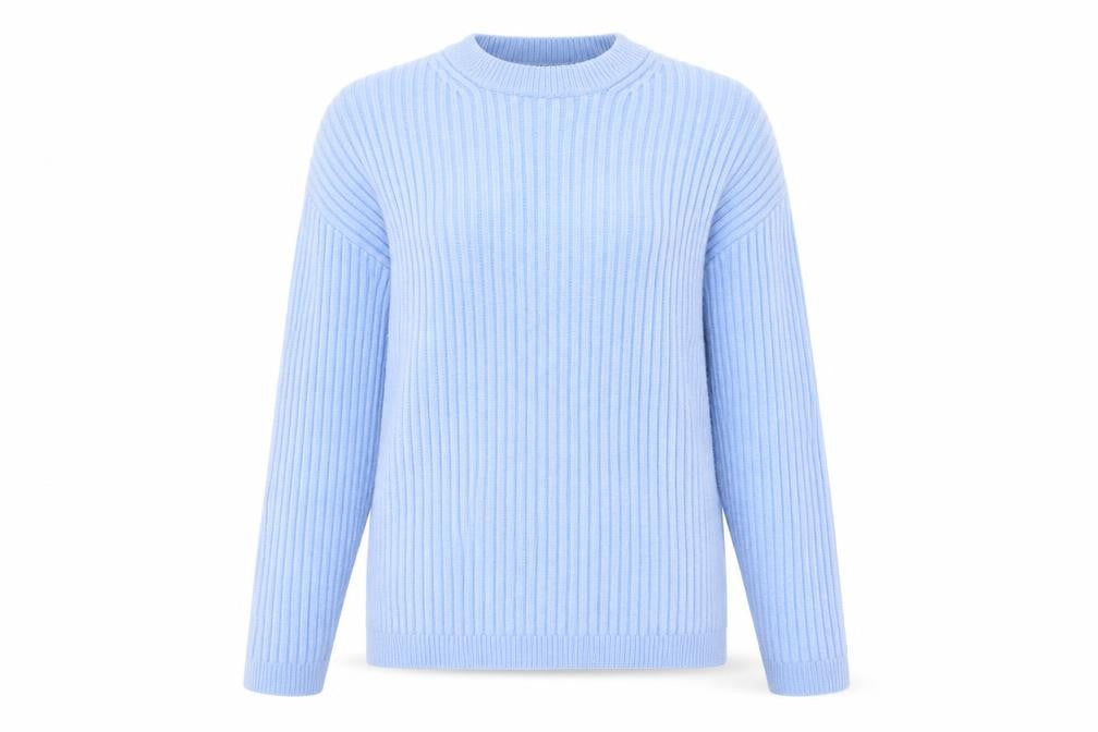 Marks & Spencer Womens Purple Round Neck Polyester Pullover Jumper Size M