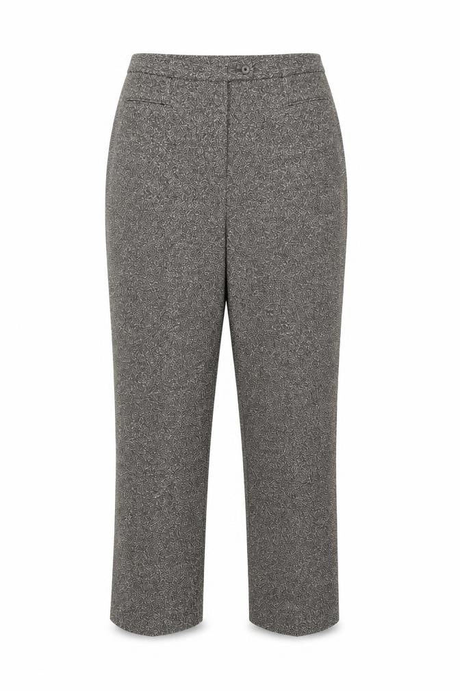 Agenda Womens Brown Polyester Trousers Size 20 L30 in Regular Zip