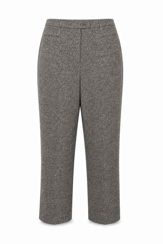 Agenda Womens Brown Polyester Trousers Size 20 L30 in Regular Zip