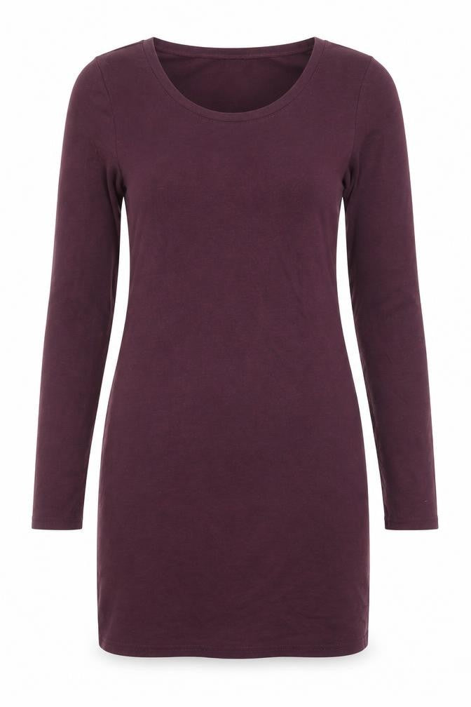 Divided by H&M Womens Purple Polyester Mini Size S Crew Neck Pullover