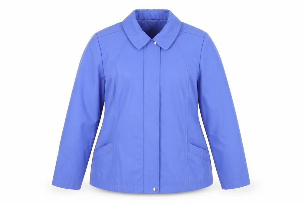Bonmarché Womens Blue Jacket Size M Zip