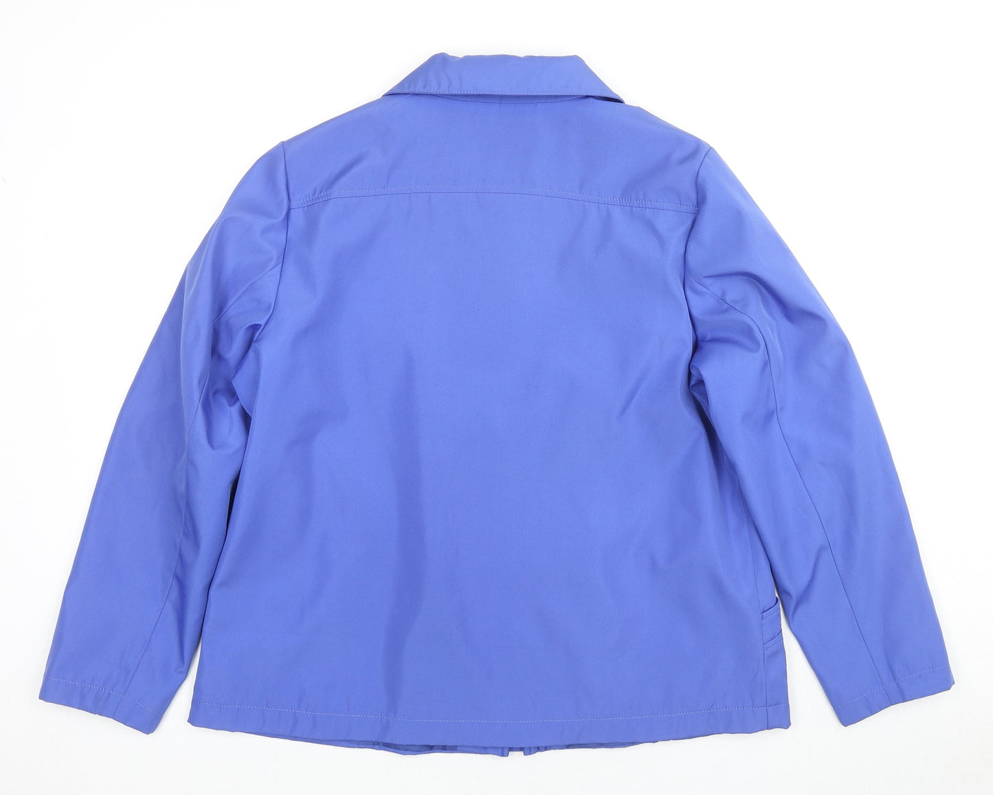 Bonmarché Womens Blue Jacket Size M Zip