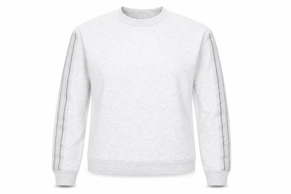 Topshop Womens Grey Cotton Pullover Sweatshirt Size 6 Pullover
