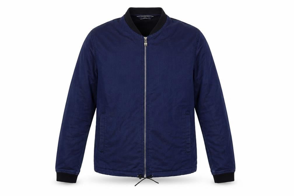 Zara Mens Blue Jacket Size L Zip