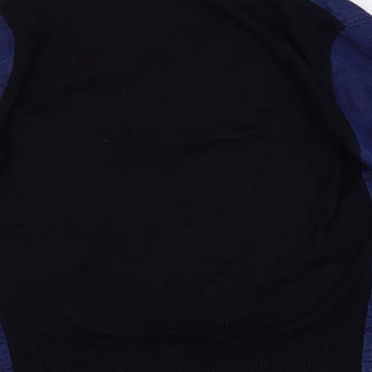Zara Mens Blue Jacket Size L Zip