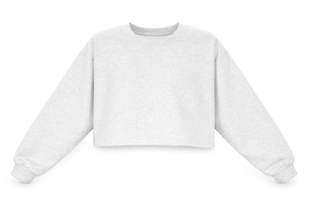PRETTYLITTLETHING Womens Grey Cotton Pullover Sweatshirt Size S Pullover