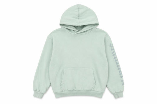Sian Marie Womens Green Cotton Pullover Hoodie Size XS Pullover