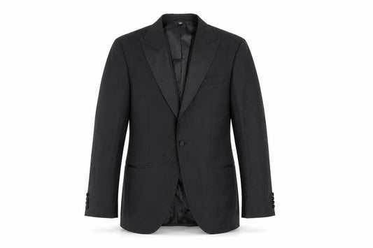 Marks & Spencer Mens Black Polyester Jacket Blazer Size 38 Regular