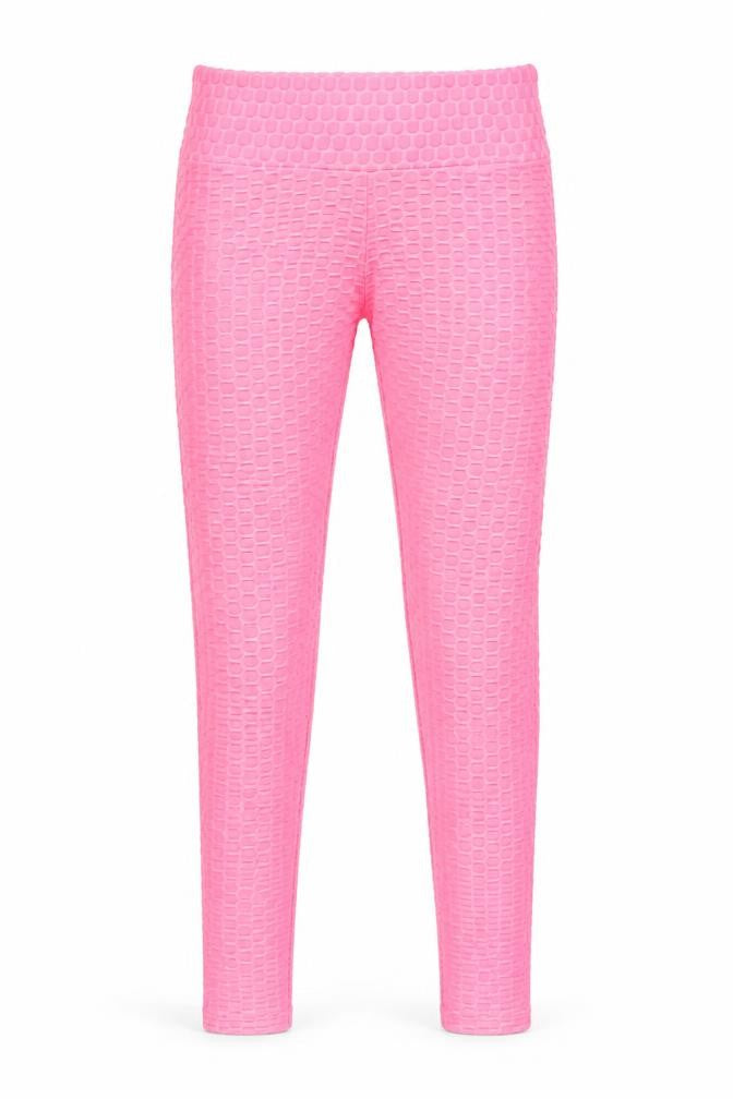 Lift Activewear Womens Pink Polyester Compression Leggings Size S L25 in Regular