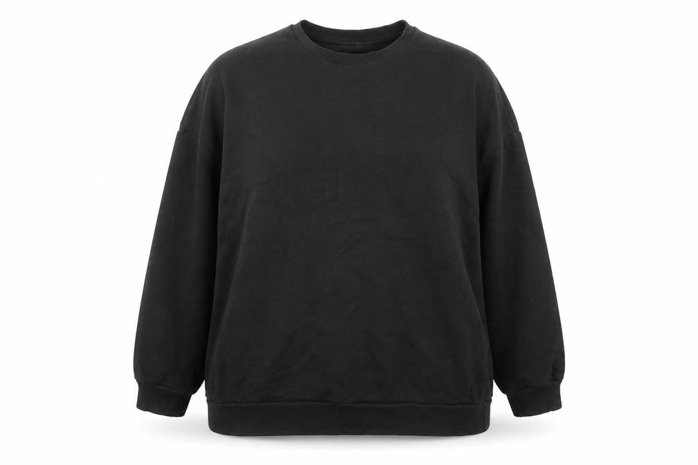 ASOS Womens Black Polyester Pullover Sweatshirt Size 18 Pullover