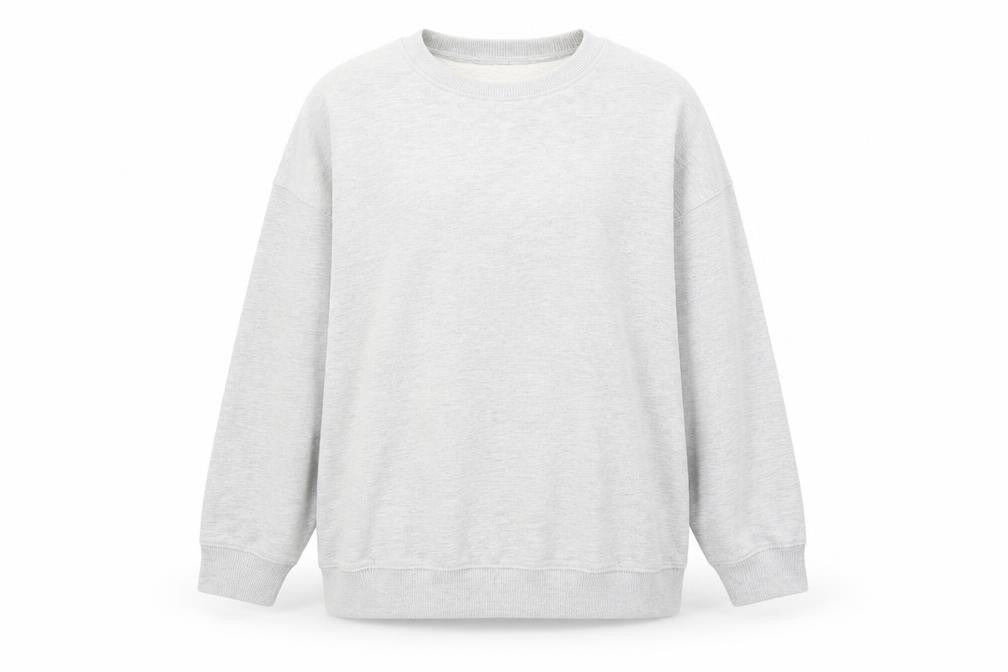 New Look Womens Grey Polyester Pullover Sweatshirt Size M Pullover