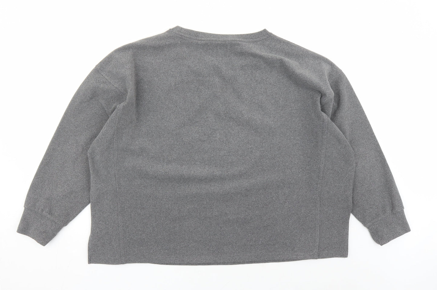 NEXT Womens Grey Polyester Pullover Sweatshirt Size 14 Pullover