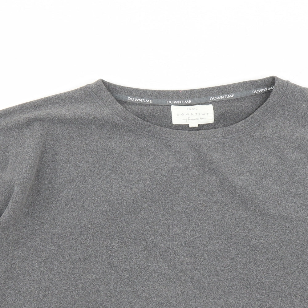 NEXT Womens Grey Polyester Pullover Sweatshirt Size 14 Pullover