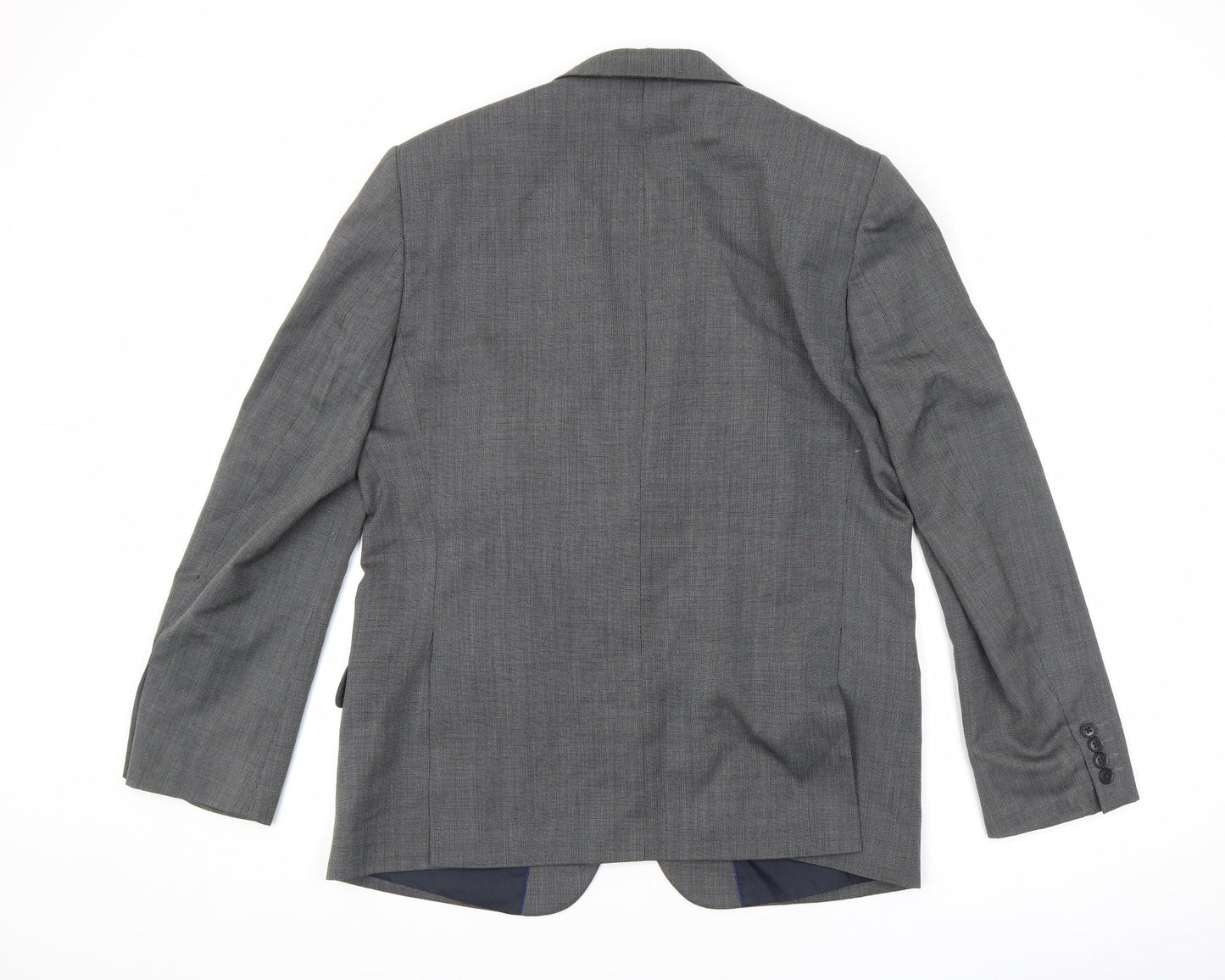 Marks and Spencer Mens Grey Wool Jacket Suit Jacket Size 40 Regular