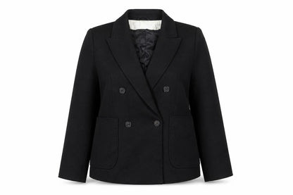 Next Womens Black Polyester Jacket Blazer Size 14