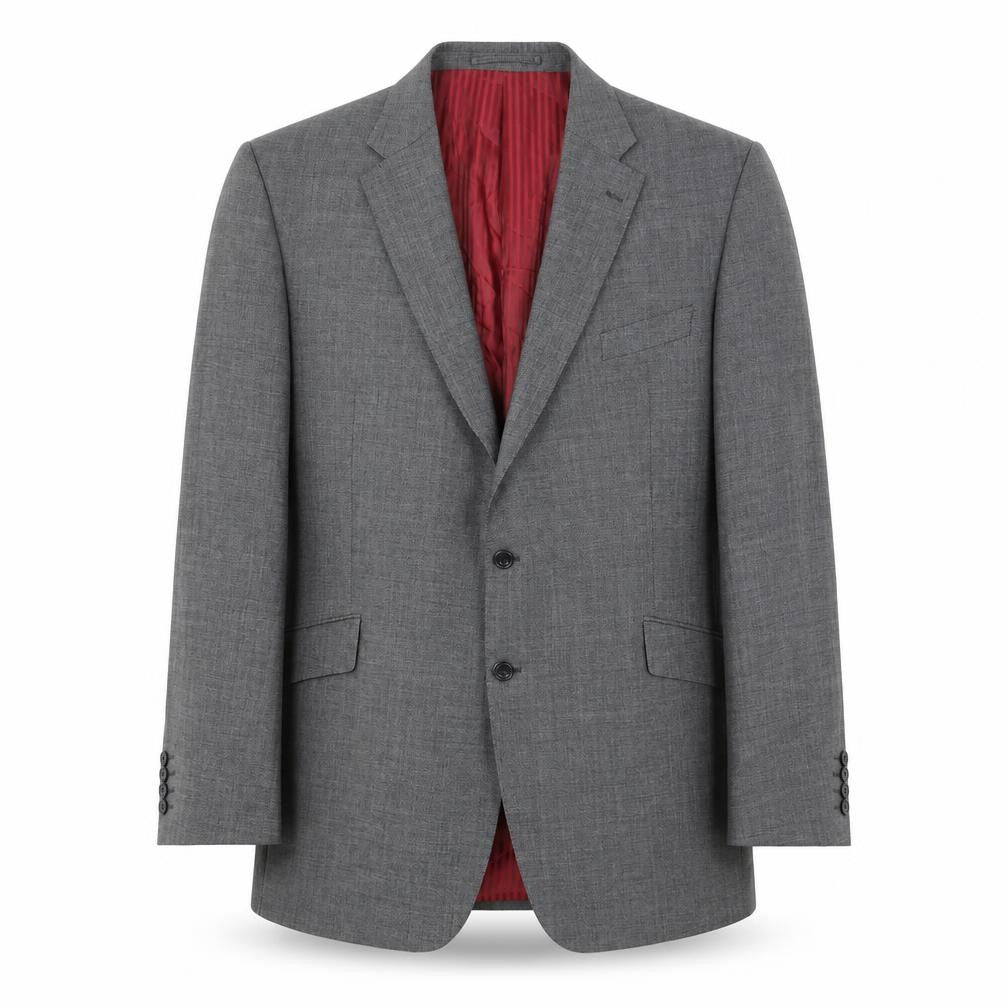 Marks & Spencer Mens Grey Wool Jacket Blazer Size 42 Regular