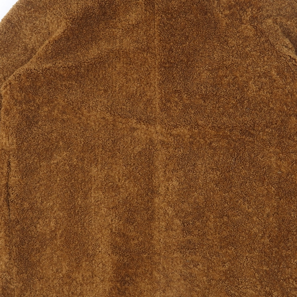 Influence Womens Brown Overcoat Coat Size 12