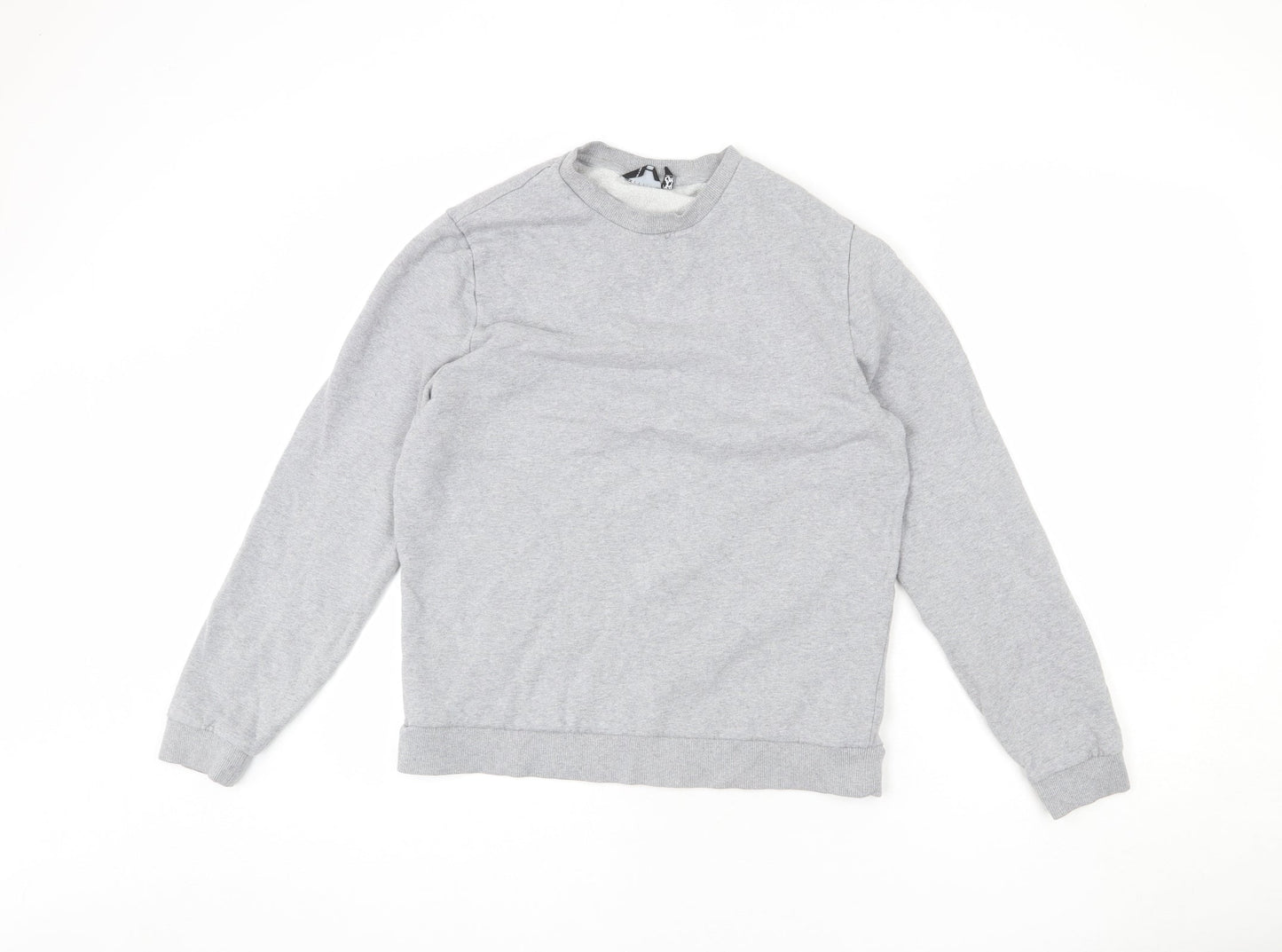 ASOS Womens Grey Cotton Pullover Sweatshirt Size M Pullover