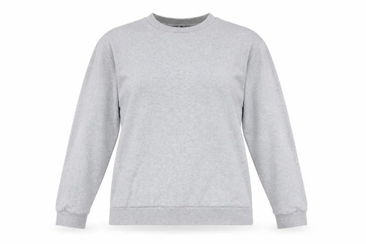ASOS Womens Grey Cotton Pullover Sweatshirt Size M Pullover